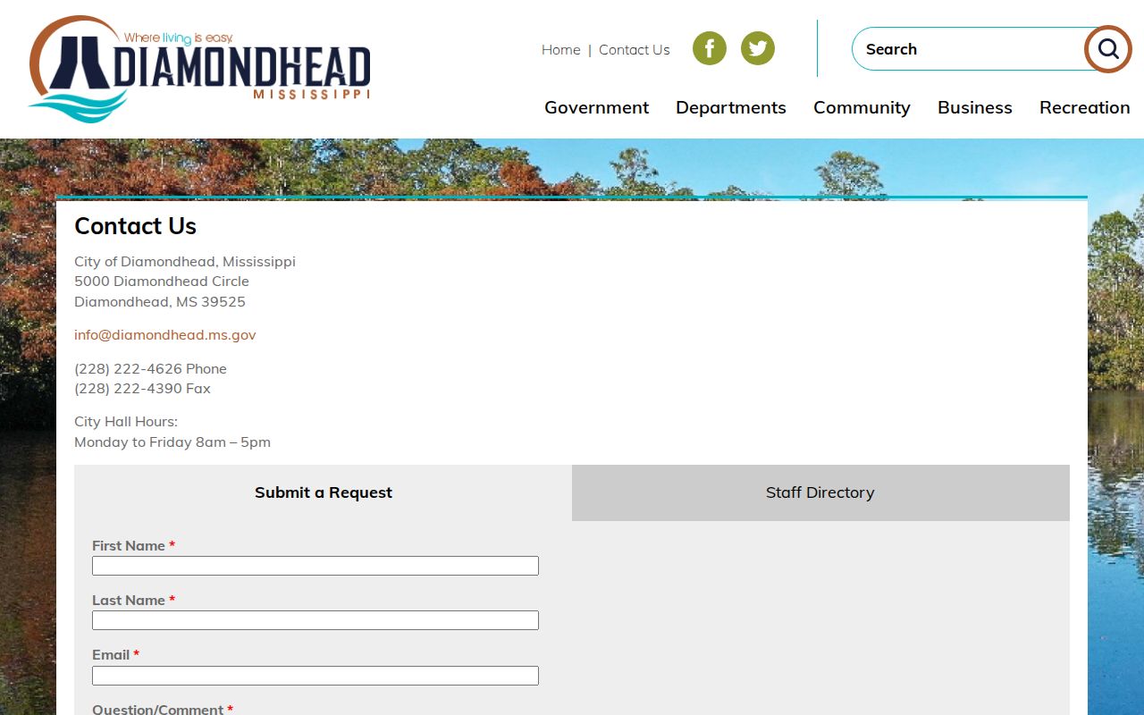 Diamondhead court docket municipal court contact information